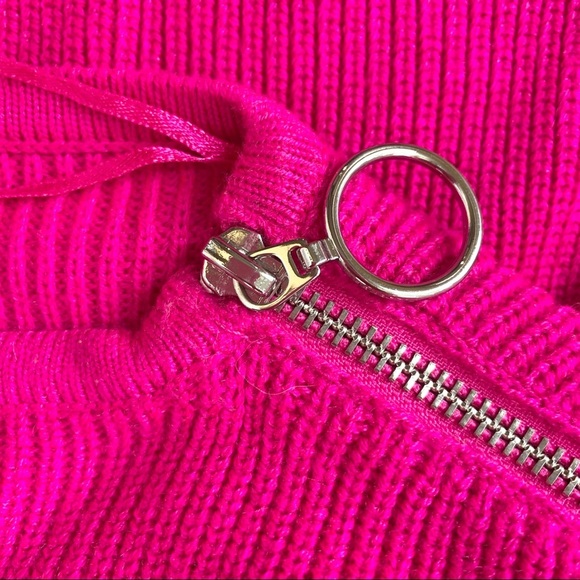 🌸New🌸 SMALL Bar III Ribbed Jewel Neck Sweater - Picture 3 of 8
